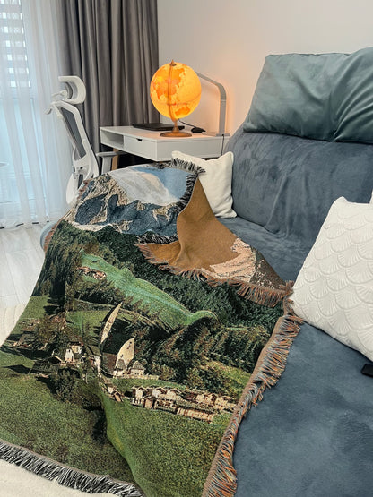 Woven Tapestry Throw