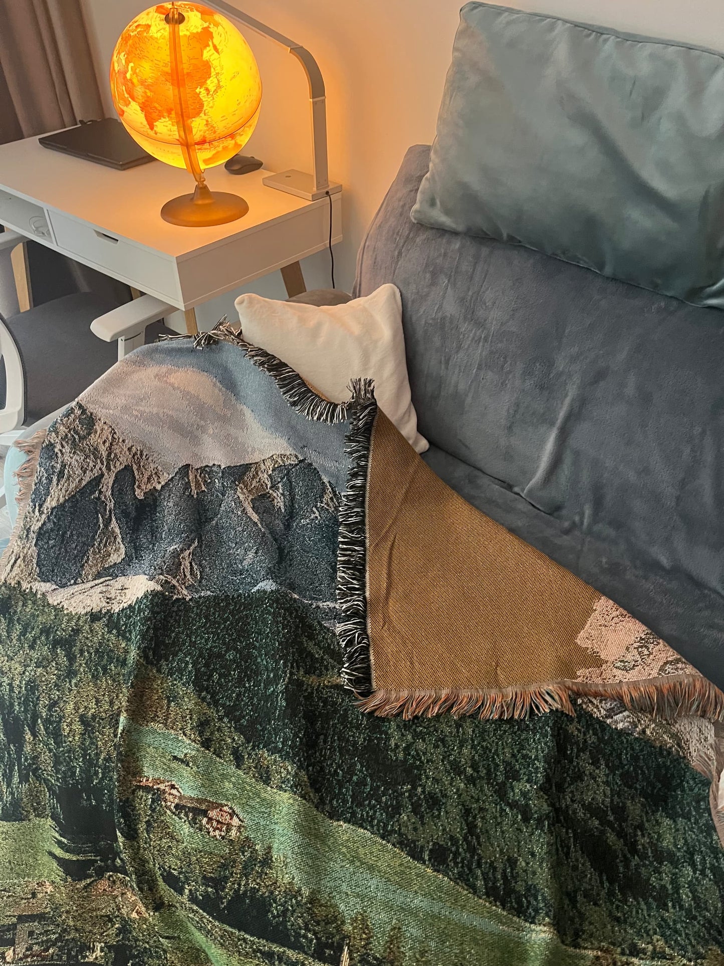 Woven Tapestry Throw