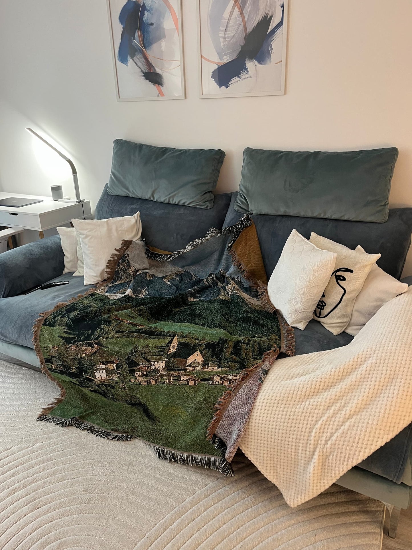 Woven Tapestry Throw